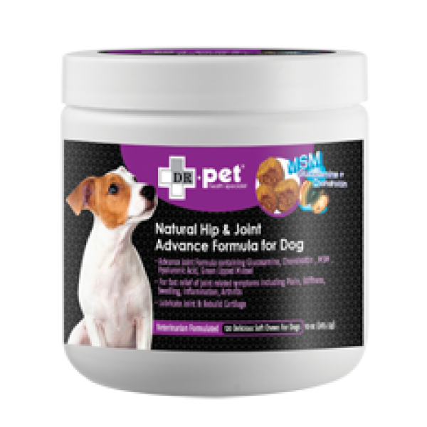 DR.pet Natural Hip & Joint Advance Formula for Dog and Cat Powder 維骨素強化關節天然粉劑配方(犬貓配方) 165g